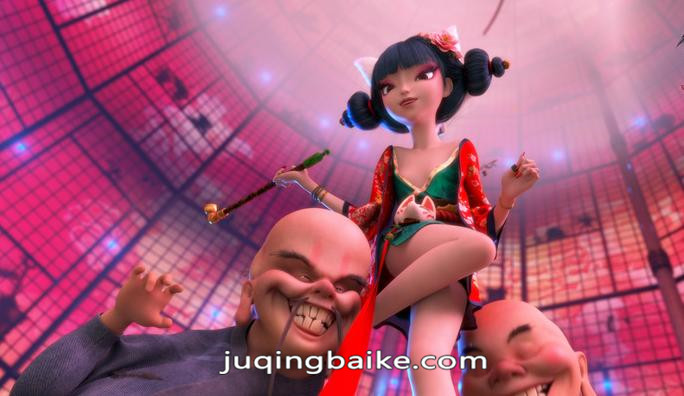 白蛇：缘起剧照：小狐狸提议变成妖后去见小白