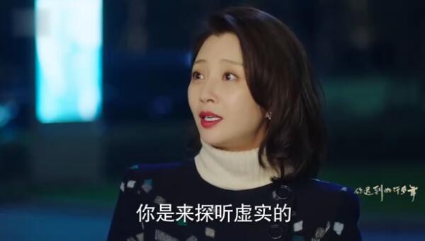 你迟到的许多年第44集剧照：莫莉与郭东海对话